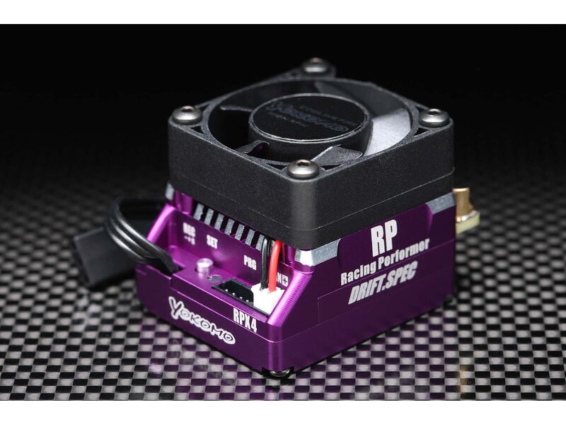 Yokomo BL-RPX4DP - Racing Performer Competition Brushless ESC RPX4 - DRIFT SPEC / Purple