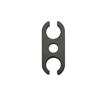 ReveD Alu. Rear Knuckle Caliper Plate for D1-RAC (1)
