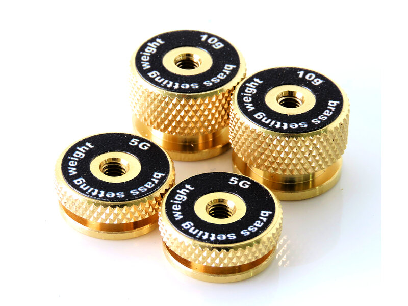 WRAP-UP Next 0821-FD - Brass Setting Weights (2 x 10gr & 2 x 5gr)