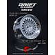 DE Mesh Wheel (2) / Silver / Chrome Lip