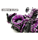 Overdose Aluminum Funnel 30x30mm / Color: Purple