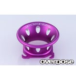 Overdose Aluminum Funnel 30x30mm / Color: Purple