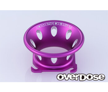 Overdose Alum. Funnel 30x30mm / Purple