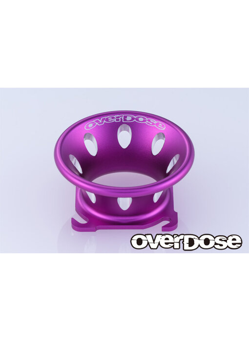 Overdose Alum. Funnel 30x30mm / Purple