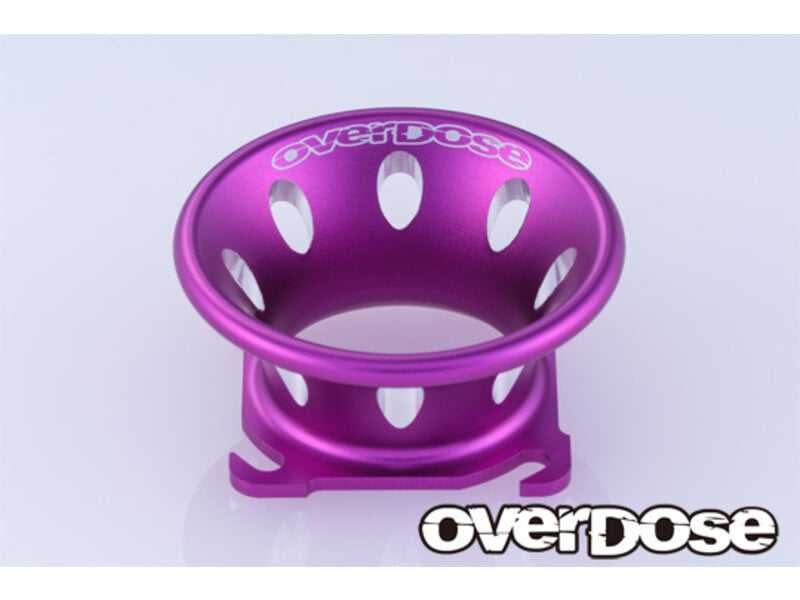 Overdose Aluminum Funnel 30x30mm / Color: Purple
