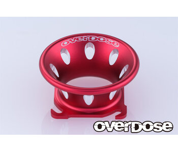 Overdose Alum. Funnel 30x30mm / Red