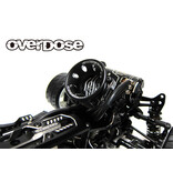 Overdose Aluminum Funnel 30x30mm / Color: Black