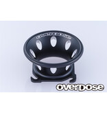 Overdose Aluminum Funnel 30x30mm / Color: Black