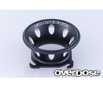 Overdose Alum. Funnel 30x30mm / Black