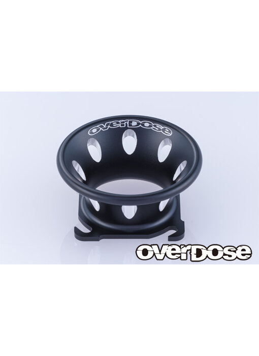 Overdose Alum. Funnel 30x30mm / Black