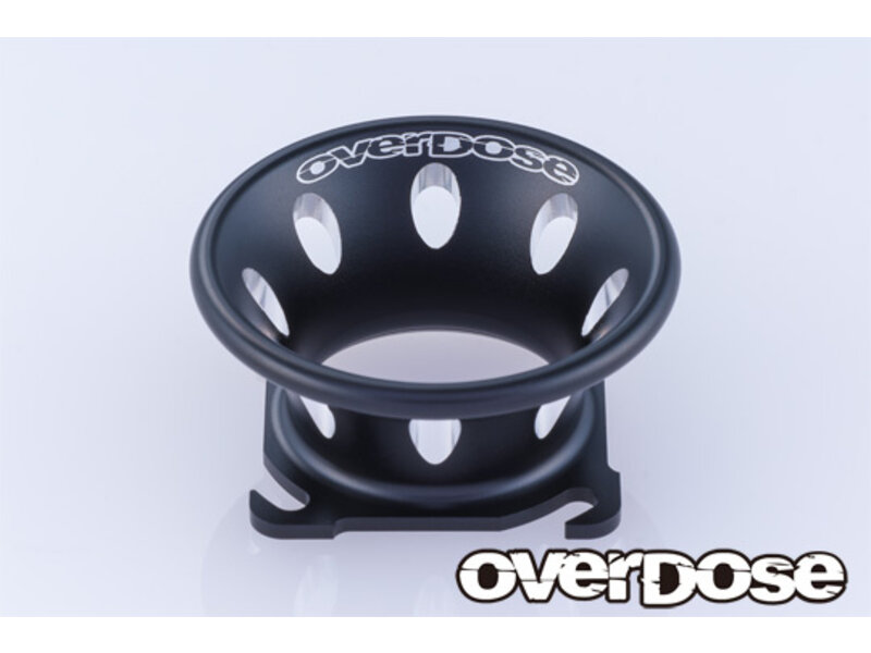 Overdose Aluminum Funnel 30x30mm / Color: Black
