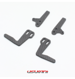 Usukani NGE-224 - CF Brace Set for Battery for NGE 2.0 (4pcs)
