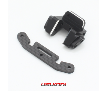 Usukani AL + CF Shocks Mount for Front Gearbox for NGE 2.0