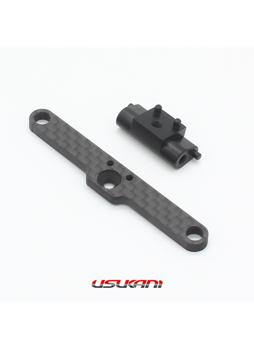 Usukani AL + CF Rear Brace for Front Gearbox for NGE 2.0