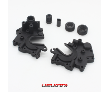 Usukani Reinforced Rear Gear Case & Gear Set (48P/18T;28T&30T)
