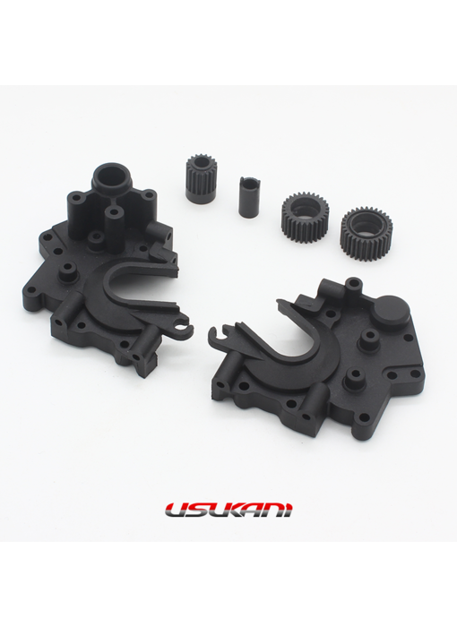 Usukani Reinforced Rear Gear Case & Gear Set (48P/18T;28T&30T)