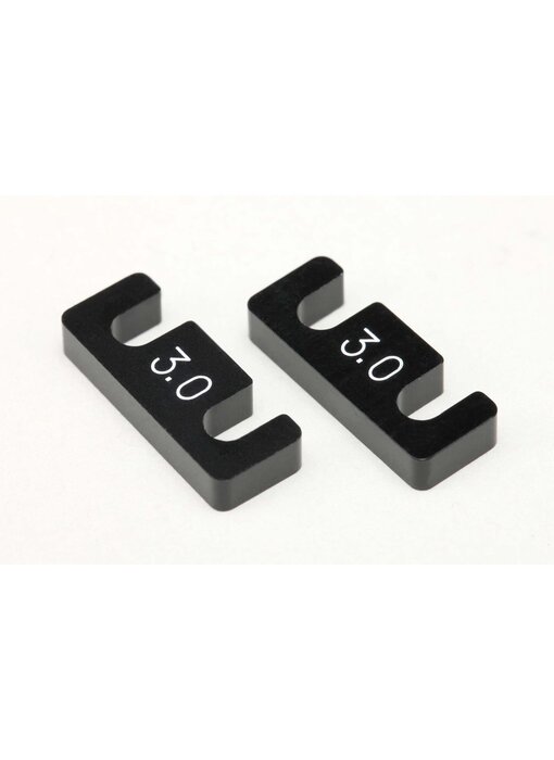 Yokomo Aluminum Rear Bulkhead Spacer 3.0mm for MD3.0