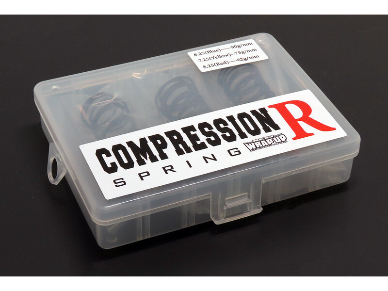 WRAP-UP Next 0822-FD - Compression Spring Set R 36mm (6.25 / 7.25 / 8.25 turns)