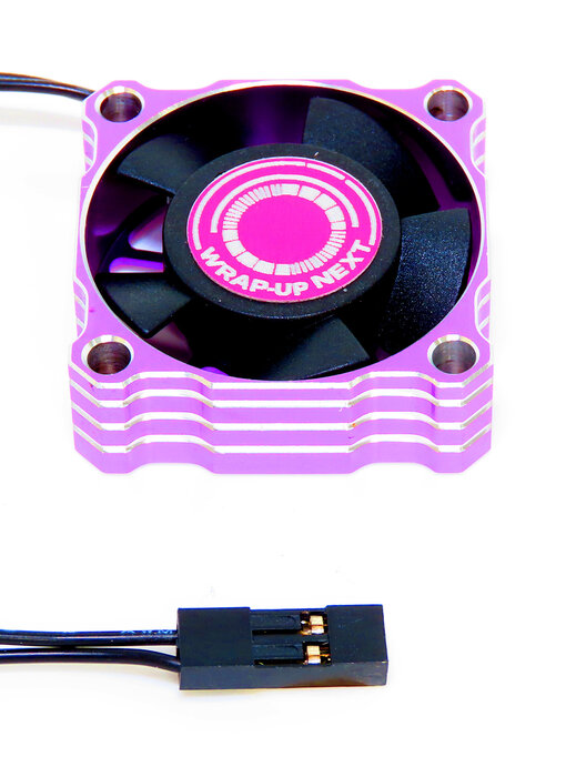 WRAP-UP Next Premium Aluminum Cooling Fan 30mm / Purple