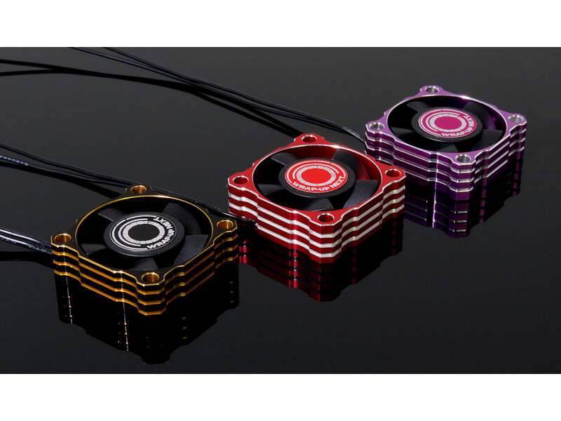 WRAP-UP Next 0826-FD - Premium Aluminum Cooling Fan 30mm / Black-Gold