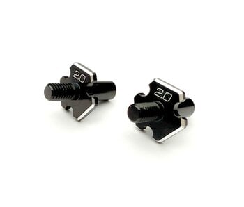 ReveD RDX Alu. Front Axle 2mm for D1-MK-B2 (2)