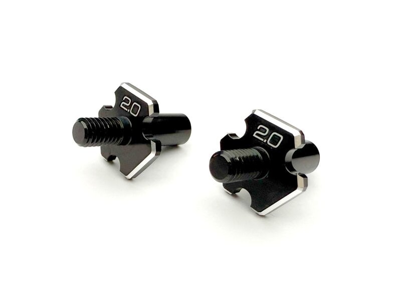 ReveD RDX Alu. Front Axle 2mm for D1-MK-B2 (2pcs)