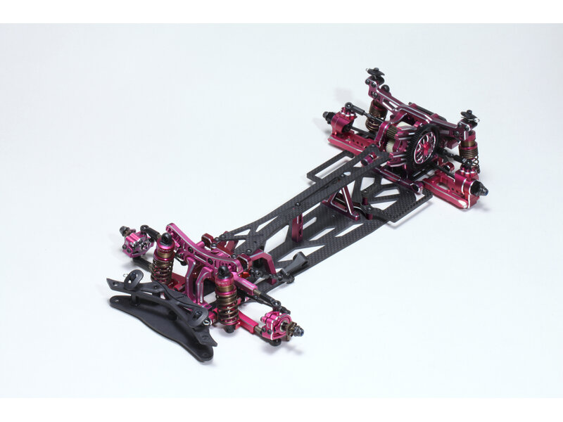 Yokomo SDR-030CPI - SD 3.0 Competition Super Drift RWD Chassis Kit / PINK LIMITED