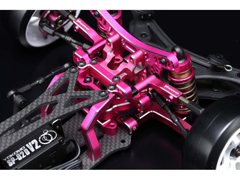 Yokomo SDR-030CPI - SD 3.0 Competition Super Drift RWD Chassis Kit / PINK LIMITED