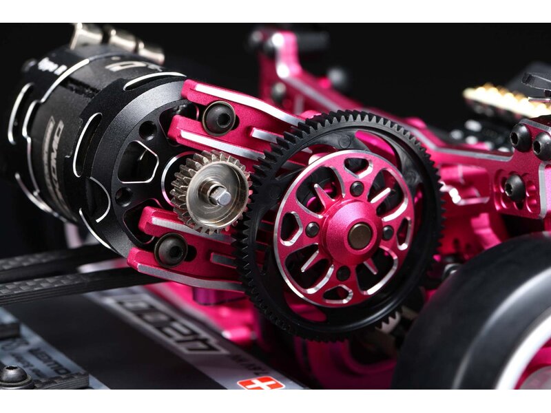 Yokomo SDR-030CPI - SD 3.0 Competition Super Drift RWD Chassis Kit / PINK LIMITED