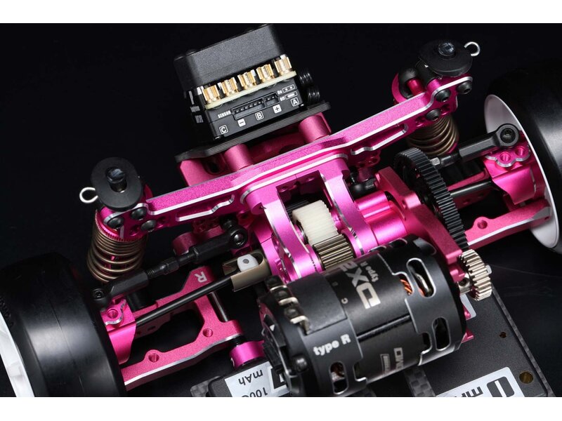 Yokomo SDR-030CPI - SD 3.0 Competition Super Drift RWD Chassis Kit / PINK LIMITED