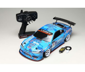 Yokomo Drift Package 2WD Assembled Full set / Nissan Silvia S15 MERCURY SAYAKA SPECIAL - PRE-PAINTED/CUT