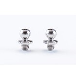 ReveD SPM Titanium Rod End Ball Short Neck SS / φ4.3mm / Screw Length 3.0mm (2pcs)