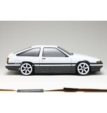 Yokomo SD-AE86T3B - Toyota AE86 Sprinter Trueno 3dr Clear Body Set