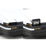Yokomo SD-AE86T3B - Toyota AE86 Sprinter Trueno 3dr Clear Body Set