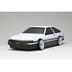 Toyota AE86 Sprinter Trueno 3dr Clear Set