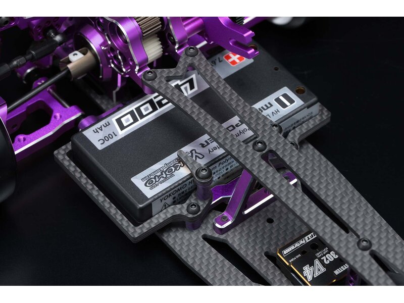 Yokomo SDR-030CP - SD 3.0 Super Drift RWD Chassis Kit / PURPLE LIMITED