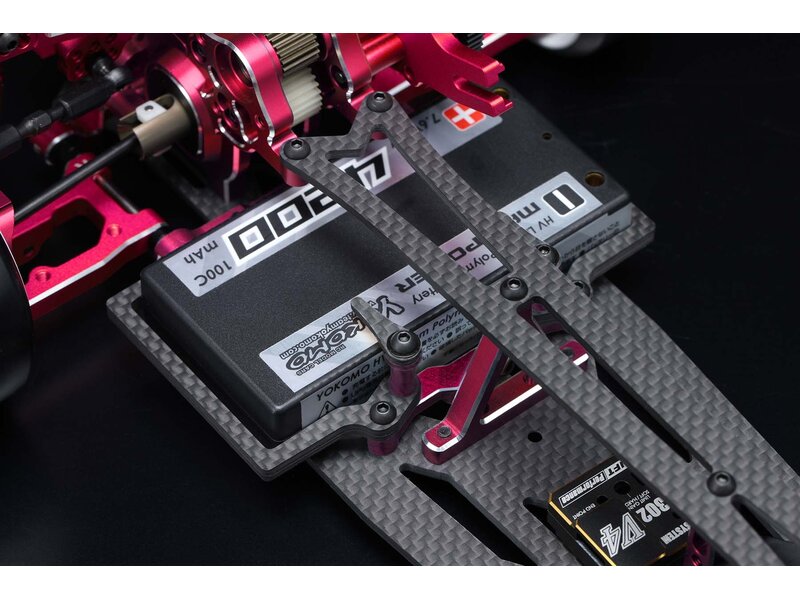 Yokomo SDR-030CR - SD 3.0 Super Drift RWD Chassis Kit / RED LIMITED