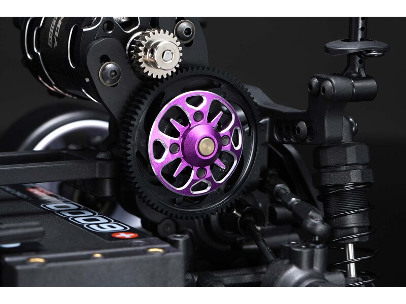 Yokomo RD-630P - Aluminium Light Weight Spur Gear Hub / Purple