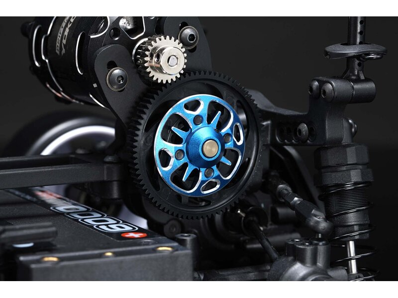 Yokomo RD-630BL - Aluminium Light Weight Spur Gear Hub / Blue