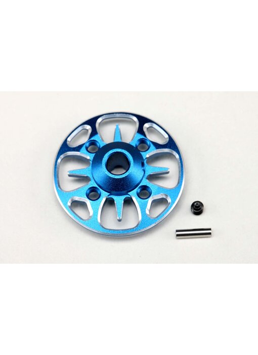 Yokomo Aluminium Light Weight Spur Gear Hub / Blue