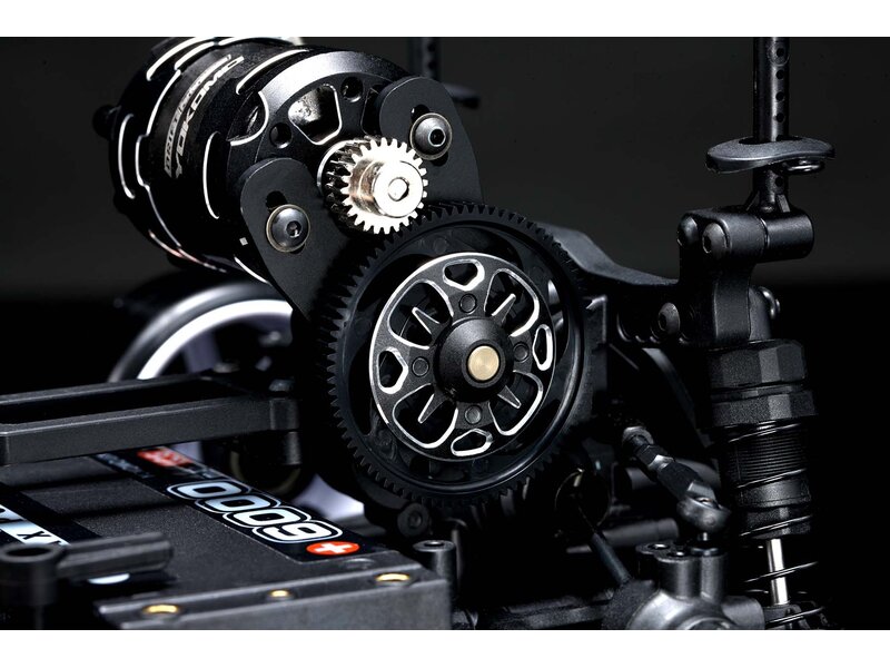 Yokomo RD-630BK - Aluminium Light Weight Spur Gear Hub / Black