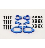 Yokomo RD-415SABL - Aluminium Adjustable Front Steering Block Set / Blue
