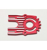 Yokomo RD-304R - Aluminium Heat Sink Motor Mount / Red