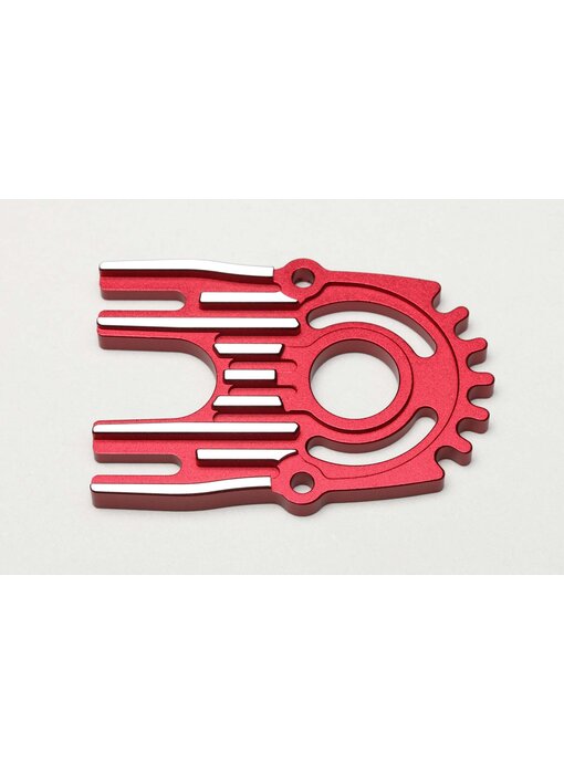 Yokomo Aluminium Heat Sink Motor Mount / Red