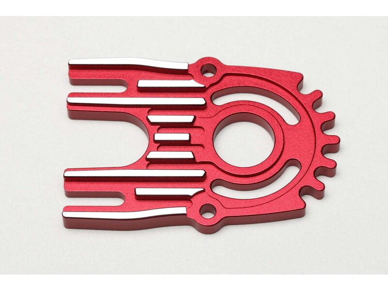 Yokomo RD-304R - Aluminium Heat Sink Motor Mount / Red