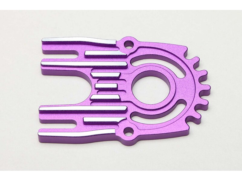 Yokomo RD-304P - Aluminium Heat Sink Motor Mount / Purple