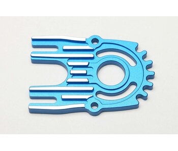 Yokomo Aluminium Heat Sink Motor Mount / Blue