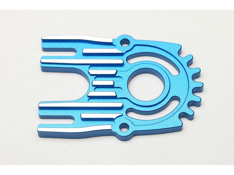 Yokomo RD-304BL - Aluminium Heat Sink Motor Mount / Blue