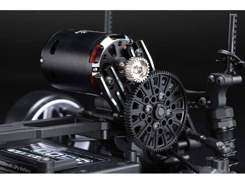 Yokomo RD-304BK - Aluminium Heat Sink Motor Mount / Black