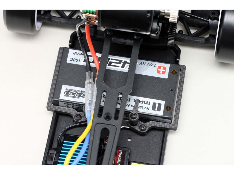 Yokomo RD-118CG - Mat Carbon Battery Holder set